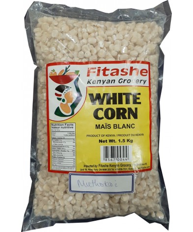 Kamba White Corn - Muthokoi